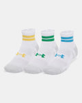 Under Armour Performance Tech Unisex 3-Pack Quarter Socks