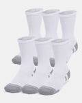 Under Armour Performance Tech Unisex 6-Pack Crew Socks