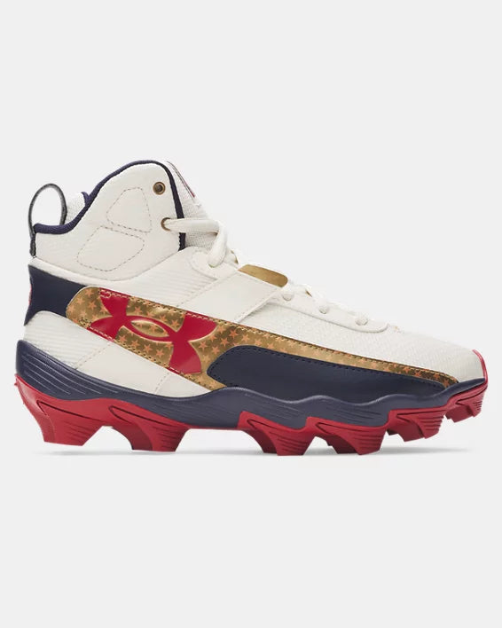 Under Armour Harper 10 RM Junior. LE USA Boys' Baseball Cleats