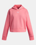 Under Armour Rival Fleece Girls' Crop Hoodie Top
