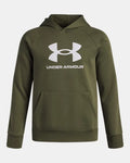 Under Armour Rival Fleece Big Logo Boys' Hoodie