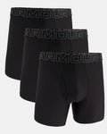 Under Armour Performance Tech Mesh Men's 6 Inch 3-Pack Boxerjock
