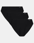 Under Armour Pure Stretch Women's 3-Pack No Show Bikini