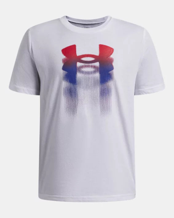 Under Armour Logo Blur Boys' Short-Sleeve T-Shirt