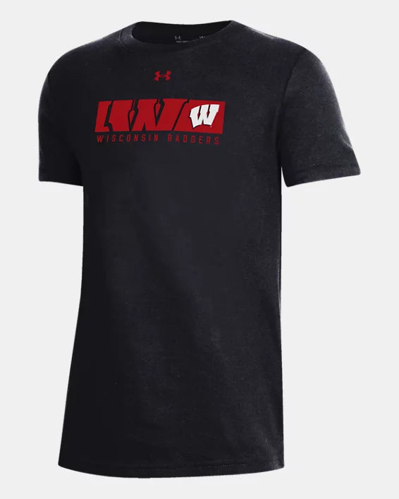 Under Armour Performance Cotton Collegiate Kids Short-Sleeve T-Shirt