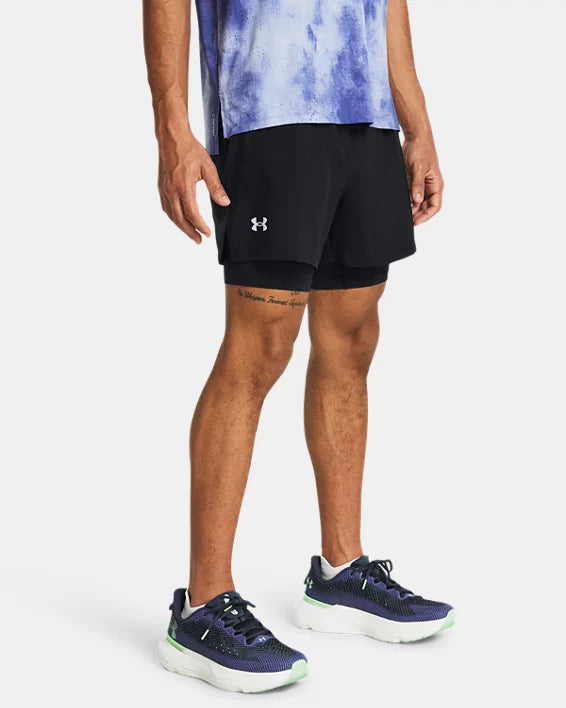 Under Armour Launch Men's 2-in-1 5 Inch Shorts