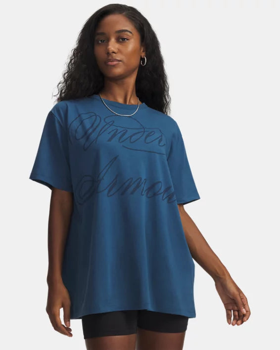 Under Armour Oversized Script Women's Short-Sleeve T-Shirt